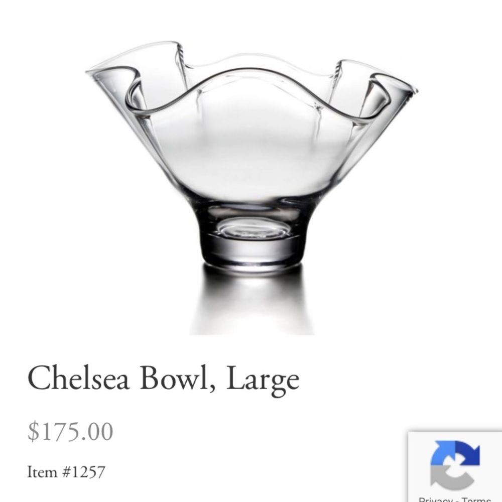 Simon Pearce Chelsea Bowl, large